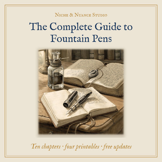 The Complete Guide to Getting Started with Fountain Pens