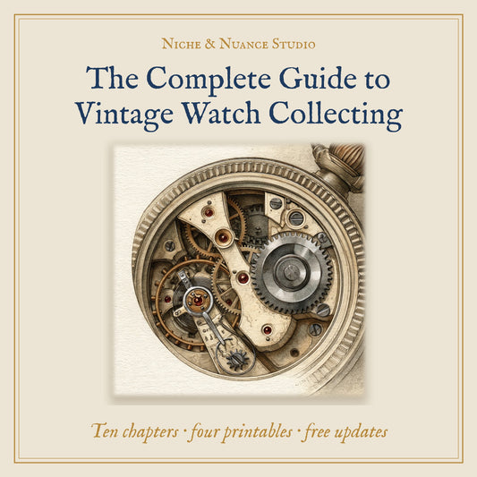 The Complete Guide to Vintage Watch Collecting — Getting Started