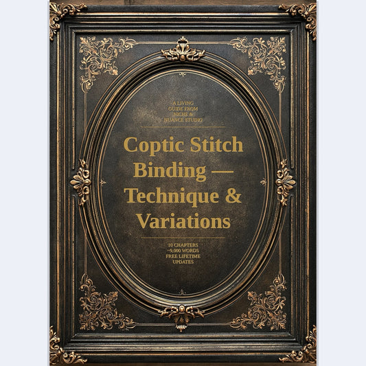 Cover of The Complete Guide to Coptic Stitch Binding — Technique & Variations