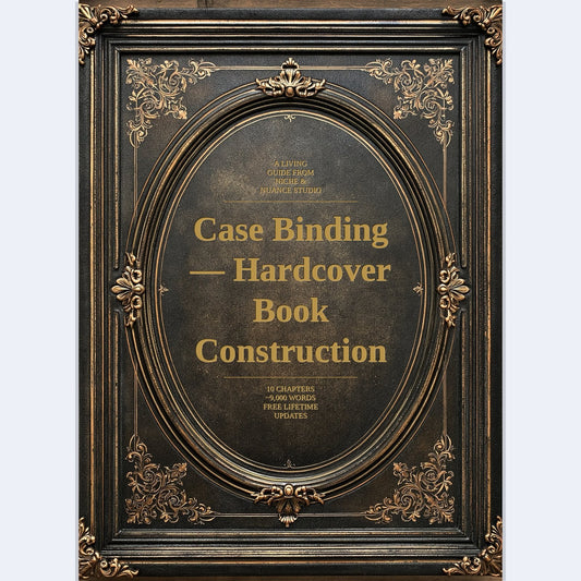 Cover of The Complete Guide to Case Binding — Hardcover Book Construction