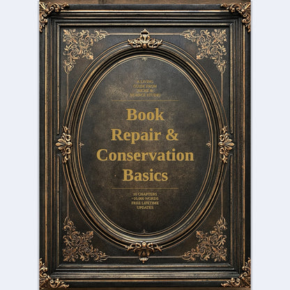 Cover of The Complete Guide to Book Repair & Conservation Basics