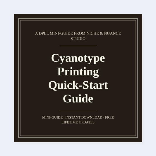 Cover of Cyanotype Printing Quick-Start Guide