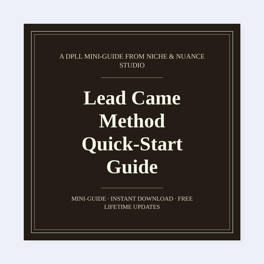 Cover of Lead Came Method Quick-Start Guide