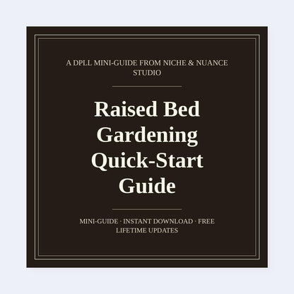 Cover of Raised Bed Gardening Quick-Start Guide