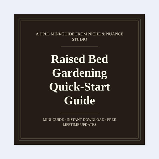 Cover of Raised Bed Gardening Quick-Start Guide