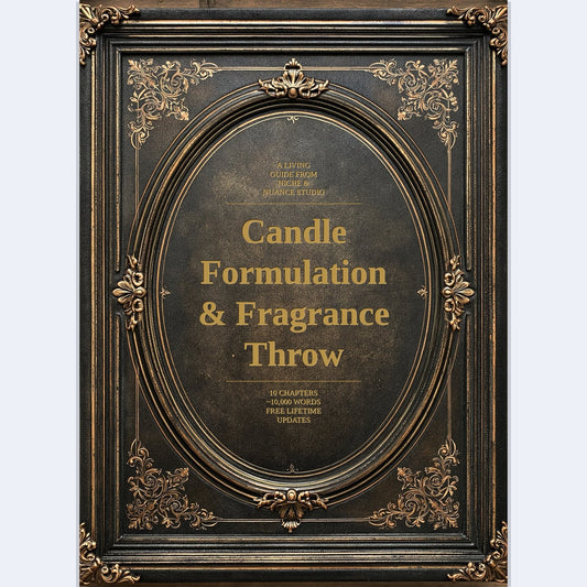 Cover of The Complete Guide to Candle Formulation & Fragrance Throw